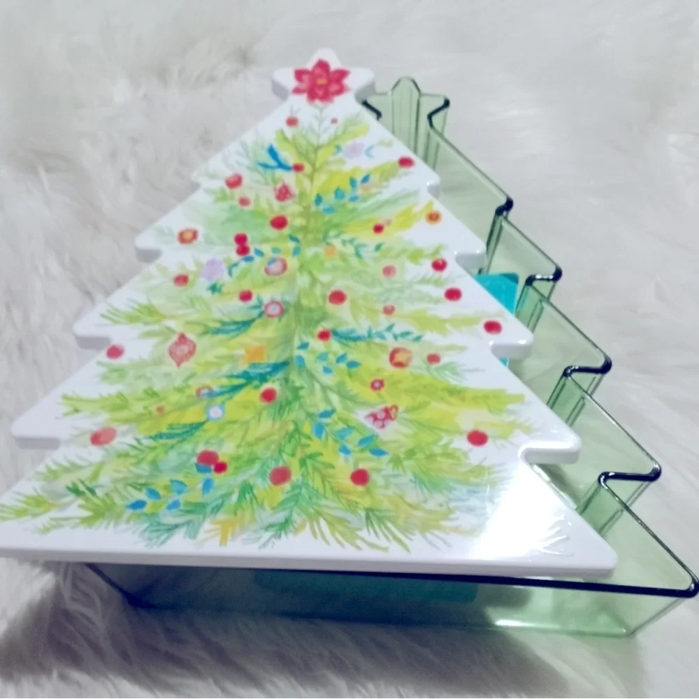 Pioneer Woman Christmas Tree Treat Container